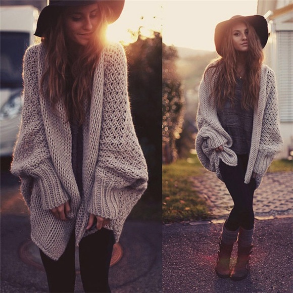 Perfect  boho oversized sweater, Cardigan - Picture 2 of 6